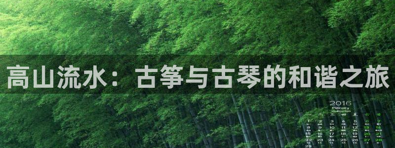 凯发国际平台官网：高山流水：古筝与古琴的和谐之旅