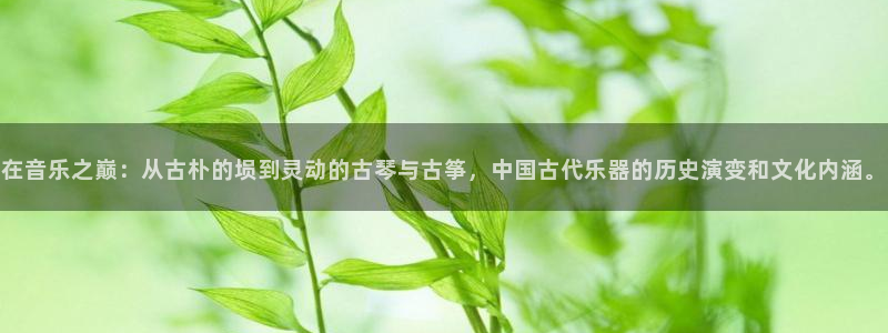 凯发手机客户端下载：在音乐之巅：从古朴的埙到灵动的古琴与古筝